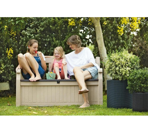 Скамейка для сада Keter EDEN GARDEN BENCH 265 л 230398