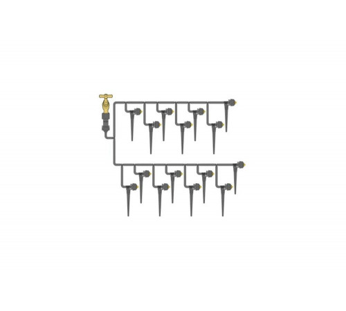 Комплект универсальный Micro (для 15 растений) Hozelock 70240000 Комплект универсальный Micro (для 15 растений) Hozelock 70240000