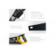 STAYER 7 TPI, 450 мм, ножовка универсальная (пила) COBRA BLACK 2-15081-45_z01 Professional