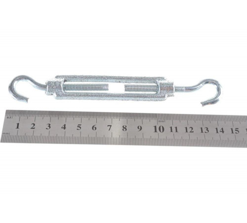 STAYER М6, 15 шт., талреп DIN 1480, крюк-крюк 30525-06 STAYER М6, 15 шт., талреп DIN 1480, крюк-крюк 30525-06