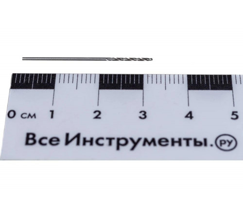 Сверло по металлу HSS-G DIN 338 (0.8х30х10 мм) Ruko 214008