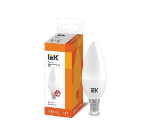 IEK LLE-C35-9-230-30-E14: инновационная светодиодная лампа для эффективного освещения IEK LLE-C35-9-230-30-E14: инновационная светодиодная лампа для эффективного освещения