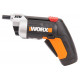 Аккумуляторная отвертка WORX + набор бит WX252