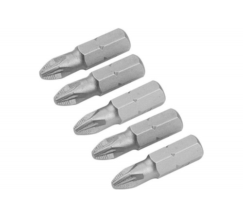 Набор вставок бит торцевых 1/4", Pozidriv, PZ2, 25 мм, 5 шт TOLSEN TT20273 Набор вставок бит торцевых 1/4", Pozidriv, PZ2, 25 мм, 5 шт TOLSEN TT20273