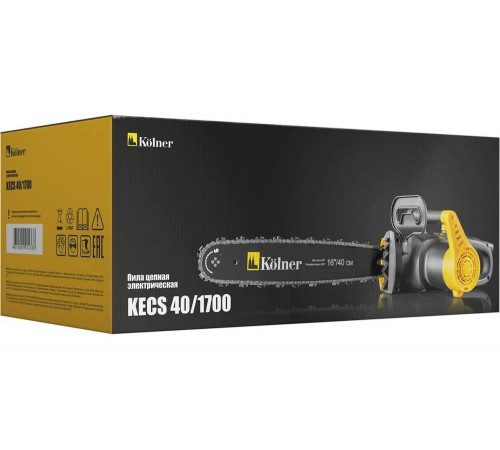 Цепная электрическая пила Kolner KECS 40/1700 1700Вт 8050100046 Цепная электрическая пила Kolner KECS 40/1700 1700Вт 8050100046