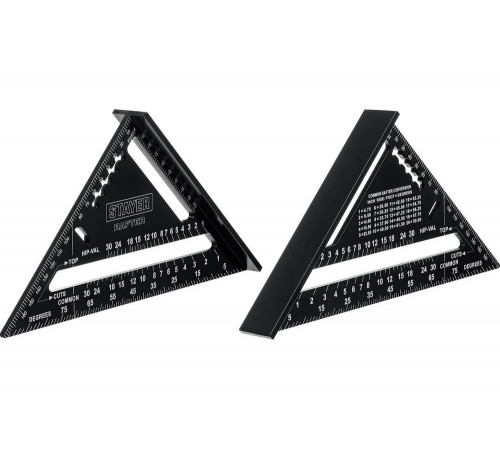 STAYER 180 мм, угольник кровельный универсальный 5-в-1 Rafter 34306-17 STAYER 180 мм, угольник кровельный универсальный 5-в-1 Rafter 34306-17