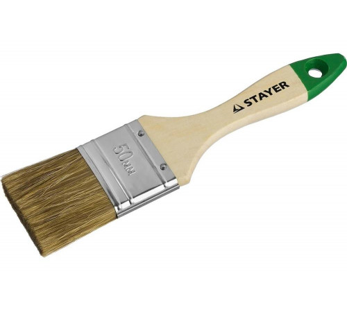 Плоская кисть STAYER LASUR-STANDART  0.032, 225мм, 12мм, 50мм, Арт. 01031-50