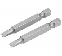 Набор вставок бит торцевых 1/4", Slotted, 6.5x1.2 мм, 50 мм, 2 шт TOLSEN TT20307