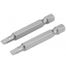 Набор вставок бит торцевых 1/4", Slotted, 6.5x1.2 мм, 50 мм, 2 шт TOLSEN TT20307
