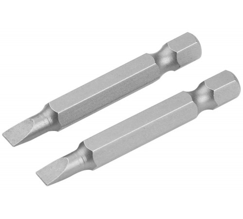Набор вставок бит торцевых 1/4", Slotted, 6.5x1.2 мм, 50 мм, 2 шт TOLSEN TT20307