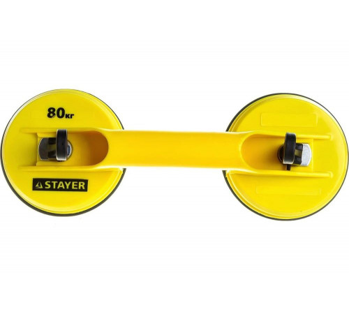 Двойной пластмассовый стеклодомкрат STAYER MASTER MAXLift 80кг 33718-2 Двойной пластмассовый стеклодомкрат STAYER MASTER MAXLift 80кг 33718-2