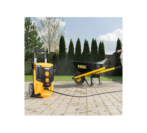 Мойка высокого давления DENZEL R-180, 2200 Вт, 180 бар, 380 л/ч, колесная// Denzel Мойка высокого давления DENZEL R-180, 2200 Вт, 180 бар, 380 л/ч, колесная// Denzel