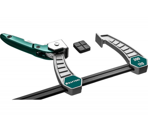 KRAFTOOL 300х120 мм, струбцина быстрозажимная KL-30/12 32019-120-300