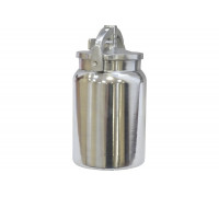 Бачок алюминиевый 1 л для краскораспылителя BASIC S1000 FUBAG 130134