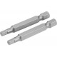 Набор вставок бит торцевых 1/4", Hex6, 50 мм, 2 шт TOLSEN TT20336