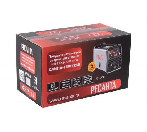 Сварочный полуавтомат Ресанта САИПА-160П/26В 65/142