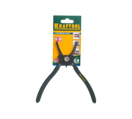 KRAFTOOL 180 мм, съемник стопорных колец, внутренний, прямой 22812-1 KRAFTOOL 180 мм, съемник стопорных колец, внутренний, прямой 22812-1