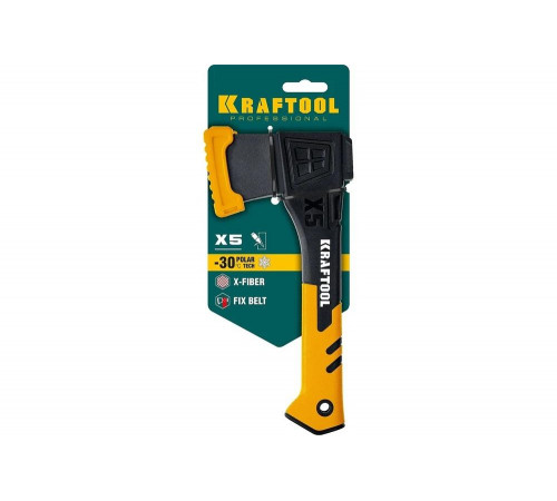 KRAFTOOL X5 440/620 г, в чехле, 230 мм, Универсальный топор (20660-05) KRAFTOOL X5 440/620 г, в чехле, 230 мм, Универсальный топор (20660-05)