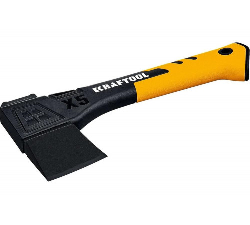 KRAFTOOL X5 440/620 г, в чехле, 230 мм, Универсальный топор (20660-05) KRAFTOOL X5 440/620 г, в чехле, 230 мм, Универсальный топор (20660-05)