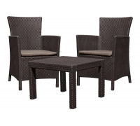Комплект мебели Keter Rosario balcon set коричневый 216938