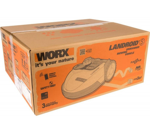 Роботизированная газонокосилка WORX Landroid S WR100SI