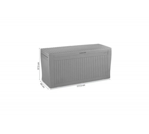 Сундук KETER Comfy Storage Box 270l графит 255167 Сундук KETER Comfy Storage Box 270l графит 255167