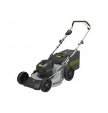 Аккумуляторная бесщеточная газонокосилка Greenworks 2502407