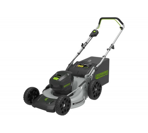 Аккумуляторная бесщеточная газонокосилка Greenworks 2502407 Аккумуляторная бесщеточная газонокосилка Greenworks 2502407