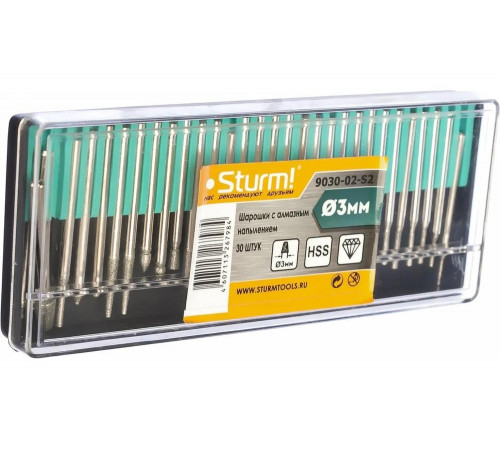 Набор шарошек Sturm 9030-02-S2 Набор шарошек Sturm 9030-02-S2