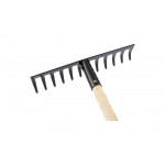 Витые грабли СИБРТЕХ 12 зубьев, 300 мм, с черенком 61744