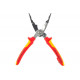 Электромонтажные клещи со страховочным креплением KNIPEX 200 mm KN-1396200T