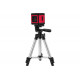 Лазерный уровень MTX xqb red pro set, 10 м, красный луч, батарейки, штатив 350185