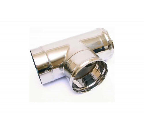 Тройник Ferrum Д 90 гр, 0.5 мм, ф250 f4514 Тройник Ferrum Д 90 гр, 0.5 мм, ф250 f4514