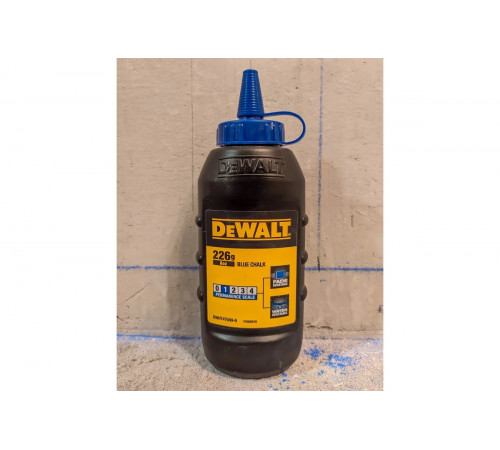 Меловой порошок DEWALT синий, 225 г DWHT47049-9