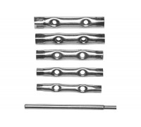 Набор трубчатых ключей DEXX 6 -17 мм, 6 предметов 27192-H6