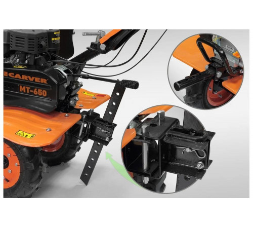 Мотоблок CARVER MT-650М 01.006.00014