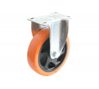Промышленное полиуретановое колесо FCM 92 (75 мм, неповоротное, площадка, втулка скольжения) TOR 1027244