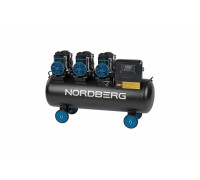 Компрессор безмасляный NORDBERG 380В, ресив. 100л, 750 л/мин NCEO100/750