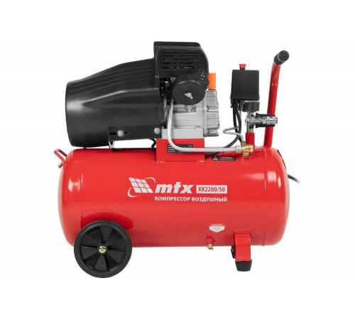 Воздушный компрессор MTX кк-2200/50, 2,2 квт, 350 л/мин, 50 л, прямой привод, масляный 58024 Воздушный компрессор MTX кк-2200/50, 2,2 квт, 350 л/мин, 50 л, прямой привод, масляный 58024
