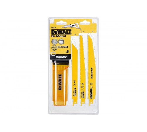 Набор полотен по металлу и дереву, 6 шт. DEWALT DT2444