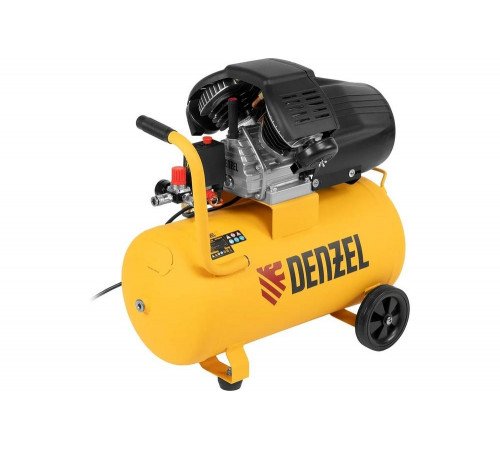 Воздушный компрессор Denzel прямой привод, dcv1800/50, 1,8 квт, 50 литров, 320 л/мин 58168 Воздушный компрессор Denzel прямой привод, dcv1800/50, 1,8 квт, 50 литров, 320 л/мин 58168