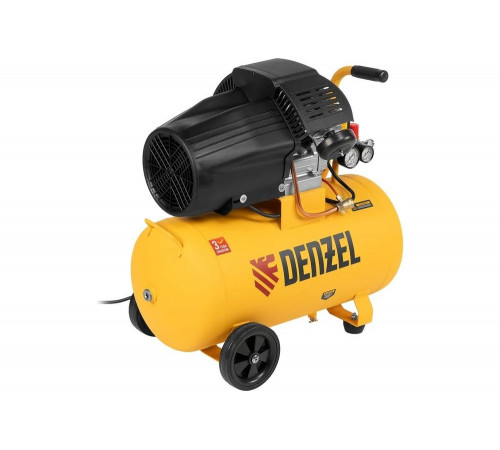 Воздушный компрессор Denzel прямой привод, dcv1800/50, 1,8 квт, 50 литров, 320 л/мин 58168 Воздушный компрессор Denzel прямой привод, dcv1800/50, 1,8 квт, 50 литров, 320 л/мин 58168