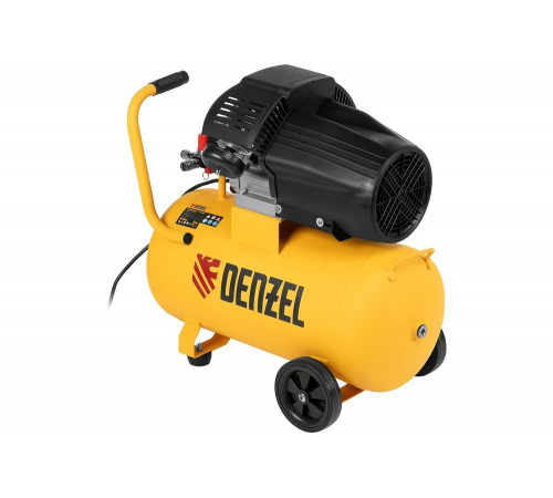 Воздушный компрессор Denzel прямой привод, dcv1800/50, 1,8 квт, 50 литров, 320 л/мин 58168 Воздушный компрессор Denzel прямой привод, dcv1800/50, 1,8 квт, 50 литров, 320 л/мин 58168
