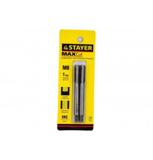 Комплект метчиков Stayer MASTER сталь 9ХС М8х1.0 2 шт 28025-08-1.0-H2