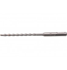 Бур по бетону, двойная спираль, Cobalt W-tip (6x160 мм; SDS PLUS) Denzel 705006