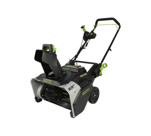 Аккумуляторный бесщеточный снегоуборщик GreenWorks GD82ST 82V, АКБ 5Ач и ЗУ 2602507UB Аккумуляторный бесщеточный снегоуборщик GreenWorks GD82ST 82V, АКБ 5Ач и ЗУ 2602507UB
