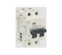 Автоматический выключатель IEK M06N 2P C 20А AR-M06N-2-C020