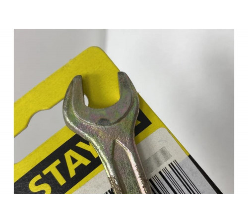 STAYER 9х11 мм, Hi-Q Сталь, оцинкованный, гаечный ключ рожковый 27038-09-11 Master