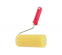 Структурный валик MTX поролоновый, с ручкой, горошек, 180 мм, D 80 мм, D ручки 6 мм 80215