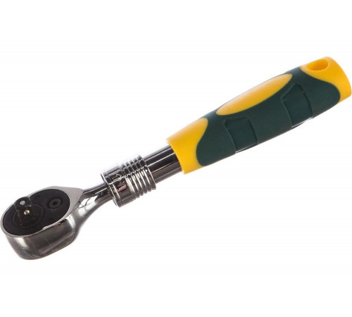 KRAFTOOL 1/4", 72 зубца, Cr-V сталь, трещотка для торцовых головок телескопическая 27798-1/4 KRAFTOOL 1/4", 72 зубца, Cr-V сталь, трещотка для торцовых головок телескопическая 27798-1/4